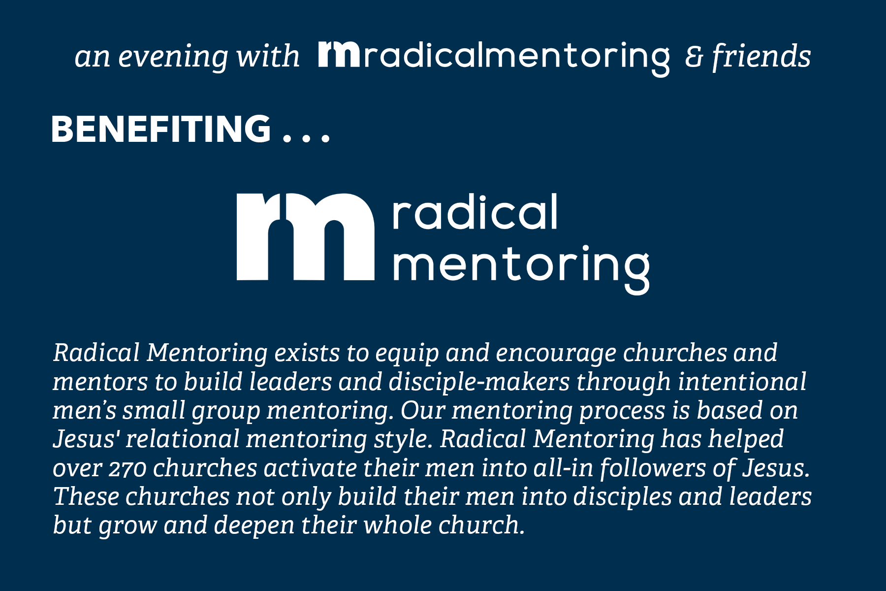 Login - Radical Mentoring